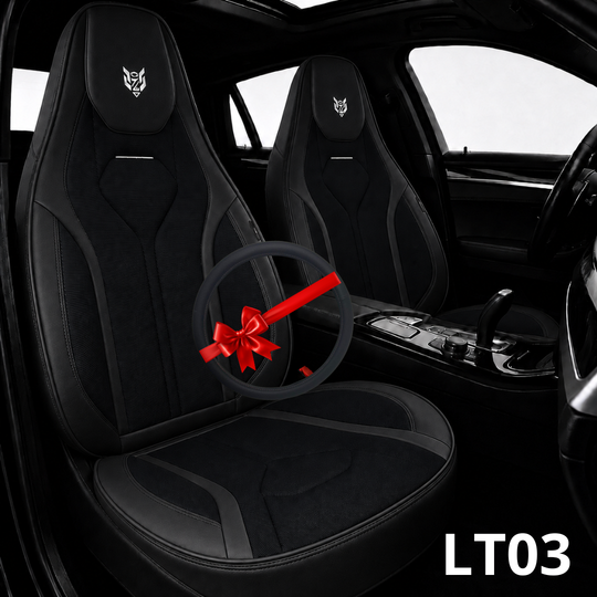 Cale-dos Sport LT03 noir 5 places avec couvre-volant assorti