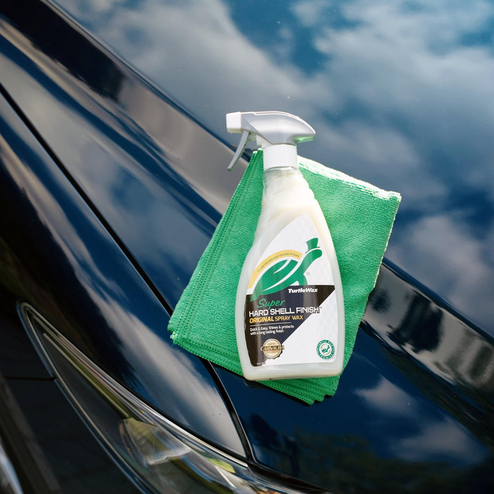 Turtle Wax Super Hard Shell Finish Cire en Spray Haute Brillance 500 ml