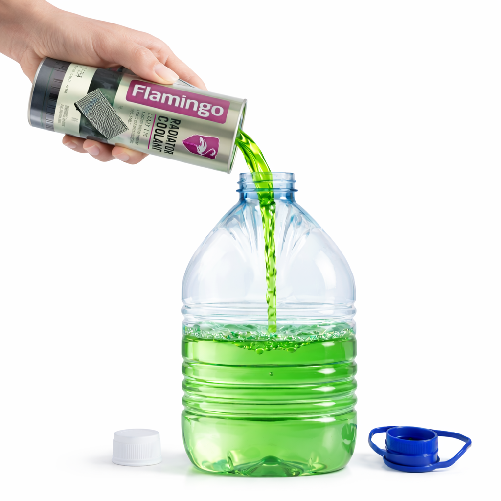 Flamingo Radiator Coolant 443ML – Liquide de Refroidissement Moteur