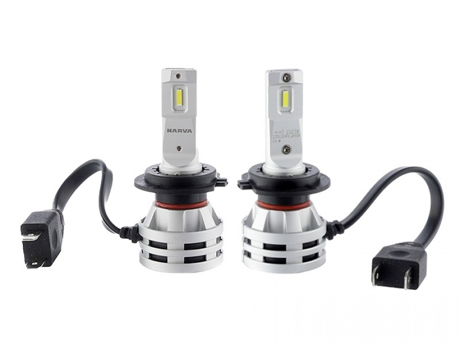 Ampoules LED H7 24W 6500K Blanc Intense – Narva Range | Haute Performance Plug & Play
