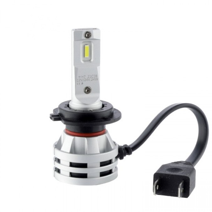 Ampoules LED H7 24W 6500K Blanc Intense – Narva Range | Haute Performance Plug & Play