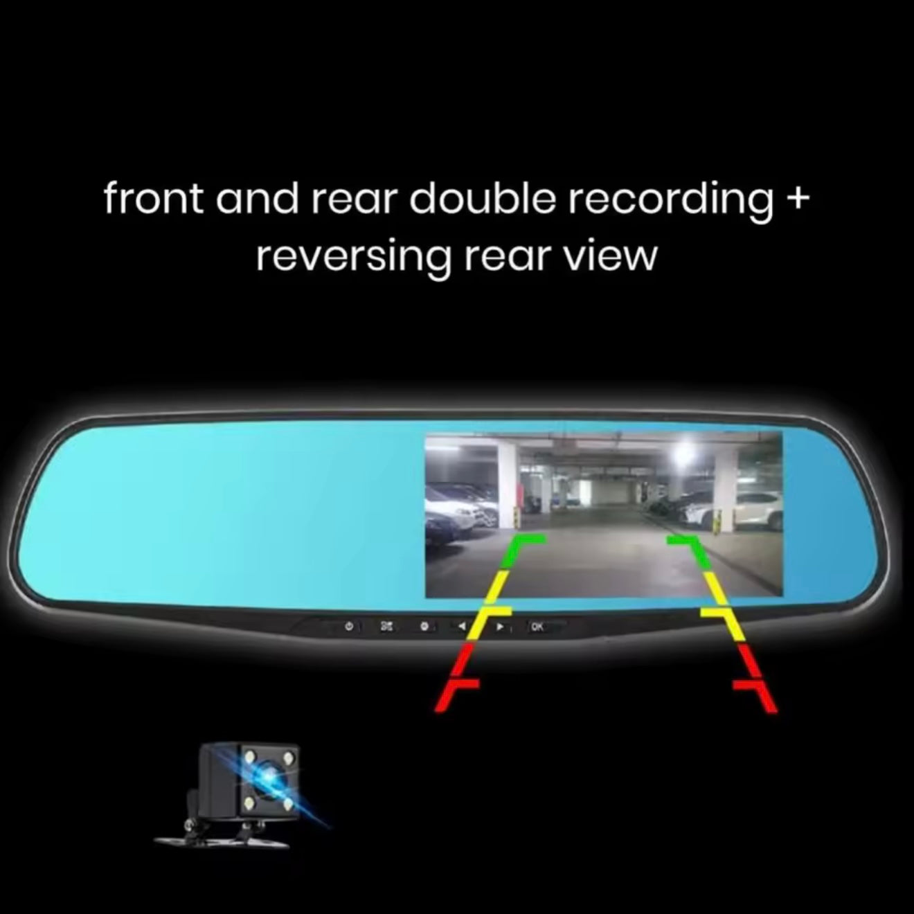 Rétroviseur DVR voiture - vue 5