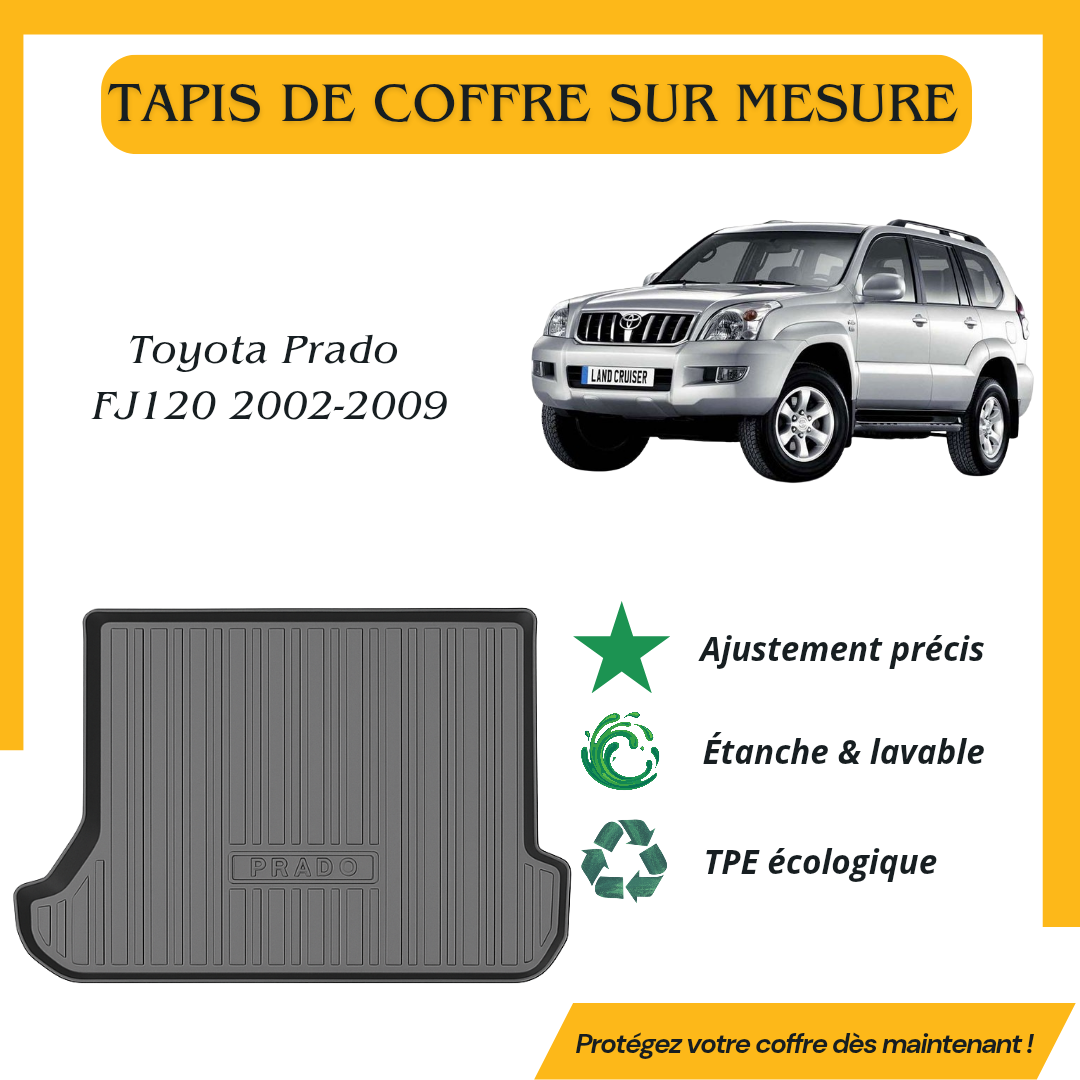 Tapis de coffre 4D Toyota Prado FJ120 2002-2009
