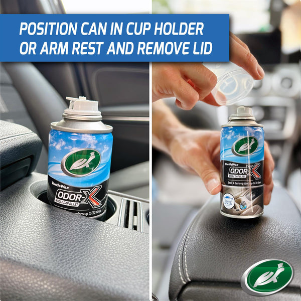 Odor-X Whole Car Blast – Désodorisant Puissant en Aérosol pour Voiture | Élimine les Odeurs Jusqu’à 30 Jours