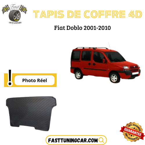 Tapis de coffre 4D FIAT DOBLOO 2001-2010