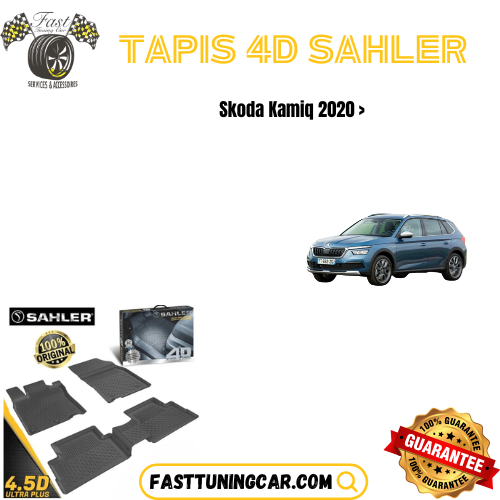 Tapis Sur Mesure 4D Skoda Kamiq 2020 >