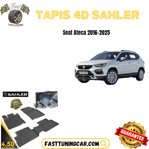 Tapis Sur Mesure 4D Seat Ateca 2016-2025