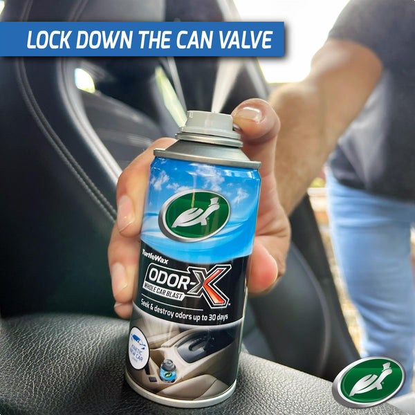 Odor-X Whole Car Blast – Désodorisant Puissant en Aérosol pour Voiture | Élimine les Odeurs Jusqu’à 30 Jours