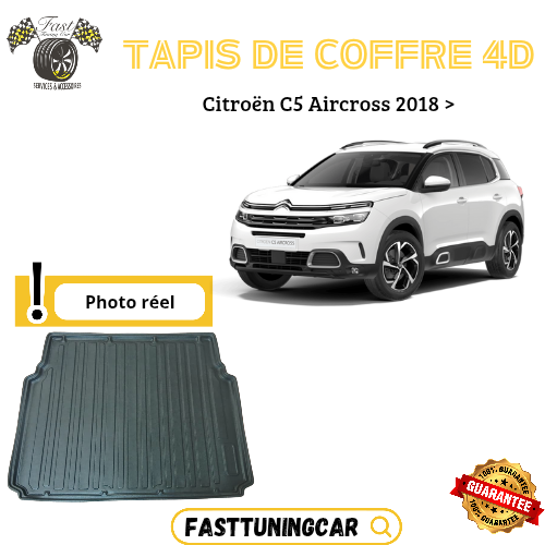 Tapis de coffre 4D Citroën C5 AIRCROSS 2018 >
