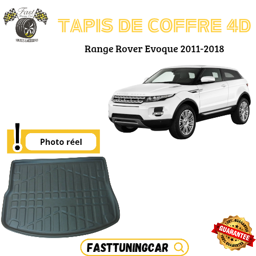 Tapis de coffre 4D RANGE ROVER EVOQUE 2011-2018