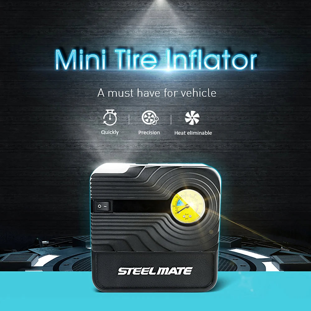 Steelmate Gonfleur de pneu portable