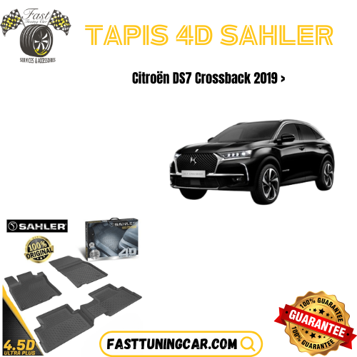 Tapis sur mesure 4D Citroën DS7 2019>