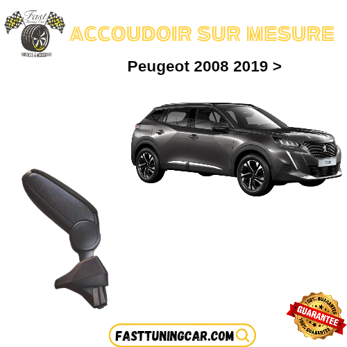 Accoudoir sur mesure Peugeot 2008 2019>
