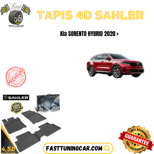 Tapis Sur Mesure 4D Premium Kia Sorento Hybrid 2020 >