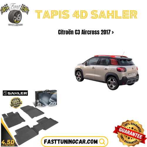 Tapis Sur Mesure 4D Citroën C3 air cross 2017 >