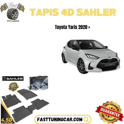 Tapis Sur Mesure 4D Toyota Yaris 2020>