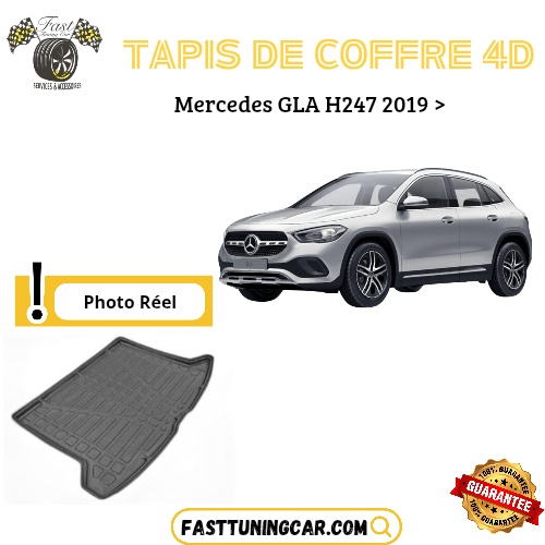 Tapis de coffre 4D Mercedes Gla TYPE H247 2019 >