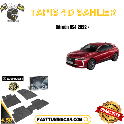 Tapis Sur Mesure 4D Citroën DS4 2022 >