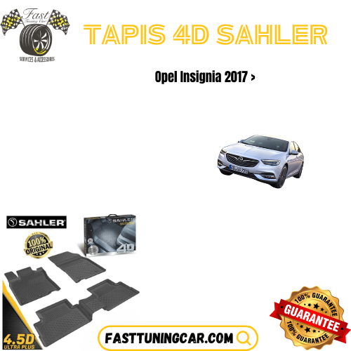 Tapis Sur Mesure 4D OPEL Insignia 2017 >