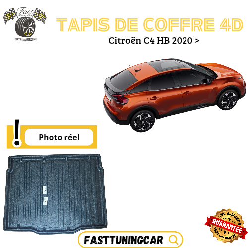 Tapis de coffre 4D Citroën C4 HB 2020 >