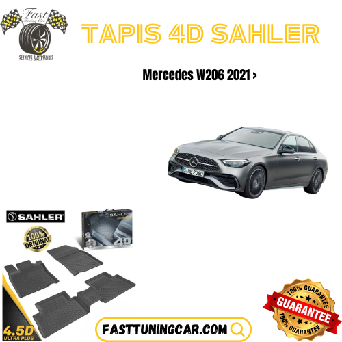 Tapis Sur Mesure 4D Mercedes W206 2021 >