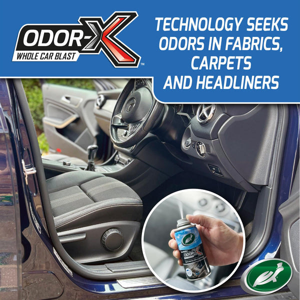 Odor-X Whole Car Blast – Désodorisant Puissant en Aérosol pour Voiture | Élimine les Odeurs Jusqu’à 30 Jours