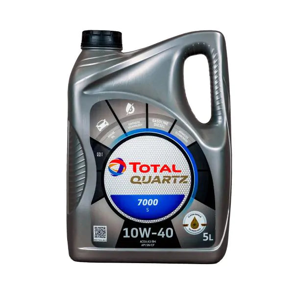 HUILE MOTEUR TOTAL QUARTZ 7000 10W40 5L