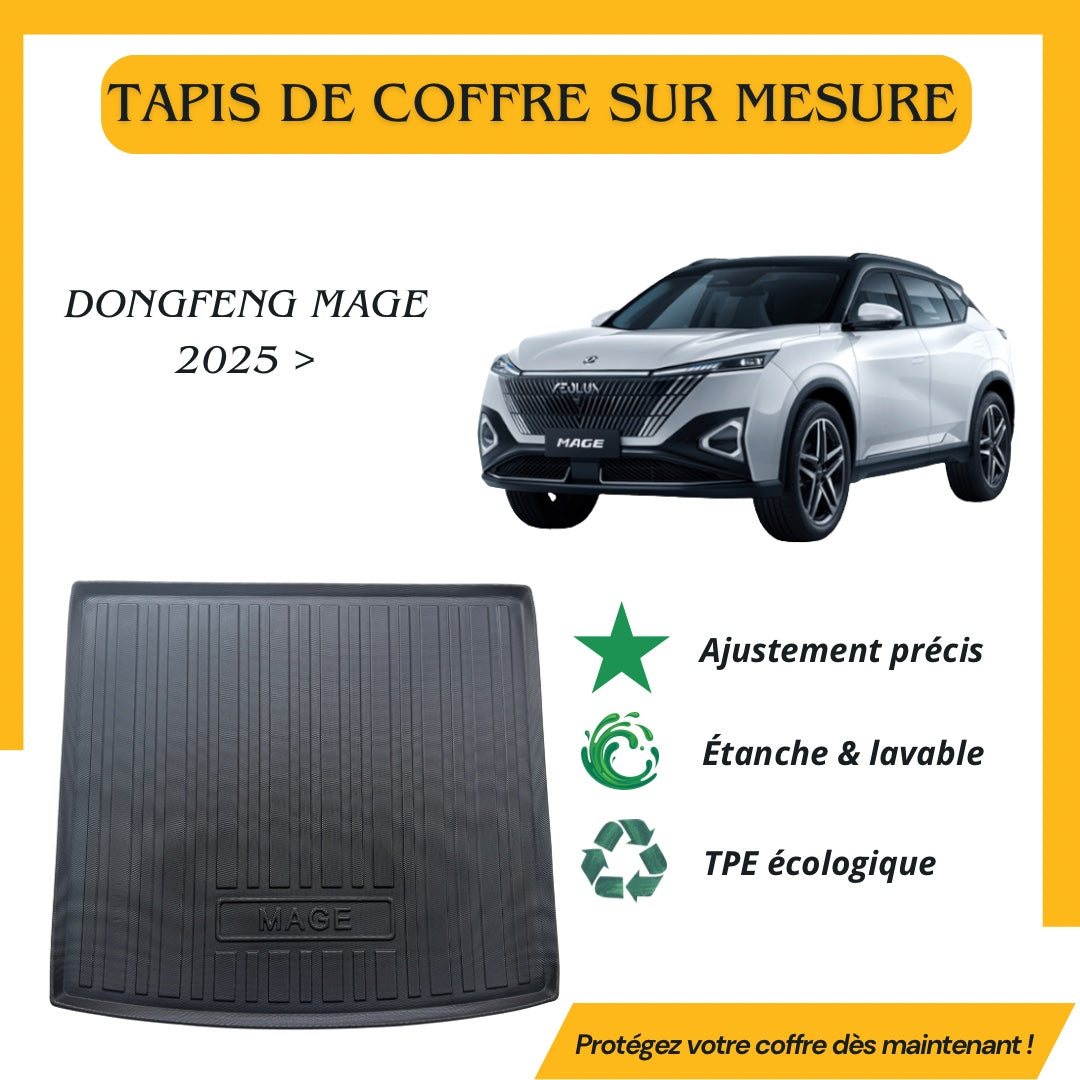 Tapis de coffre sur mesure Dongfeng Mage 2025 >