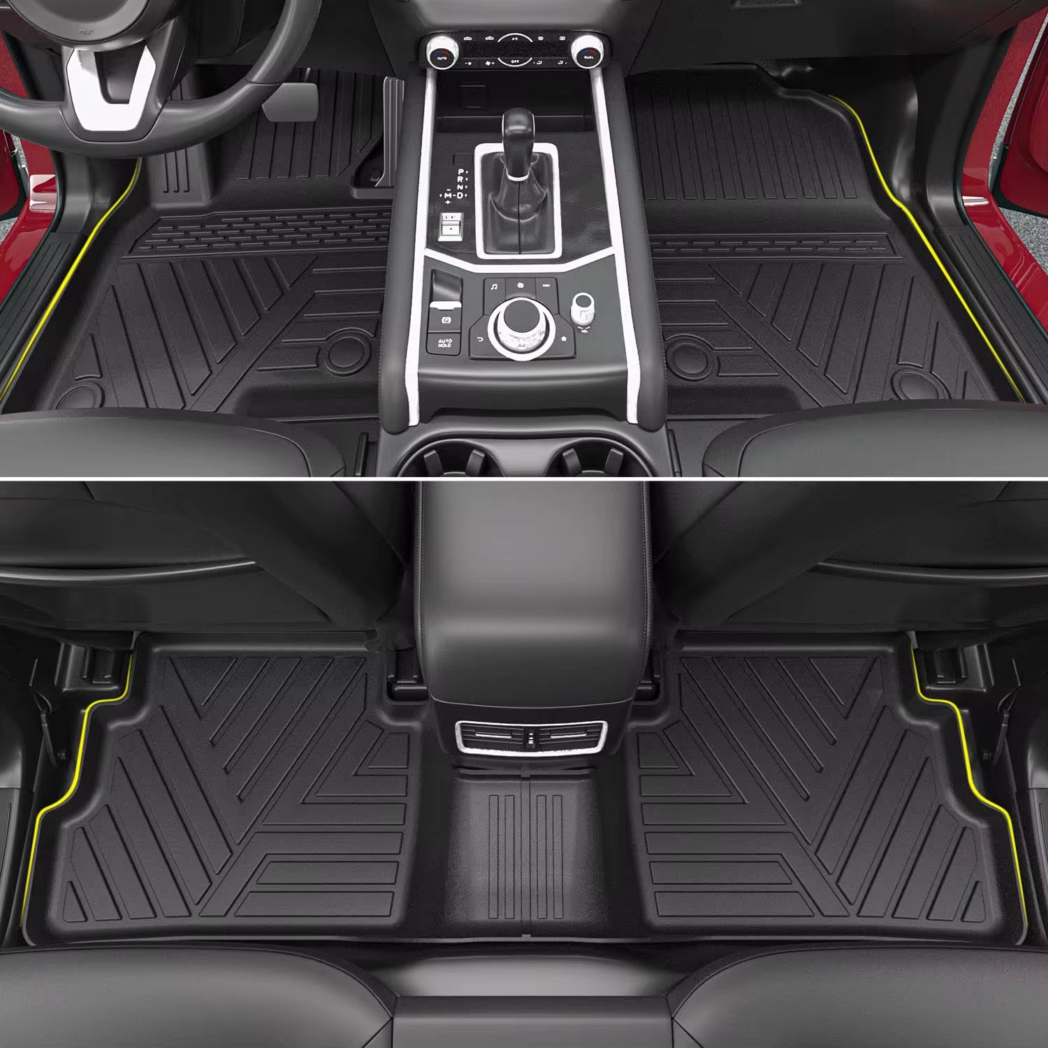 Tapis sur mesure 5D TPE Mercedes Class E W213 2016-2023