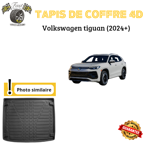 Tapis de coffre 4D Volkswagen Tiguan 2024 >