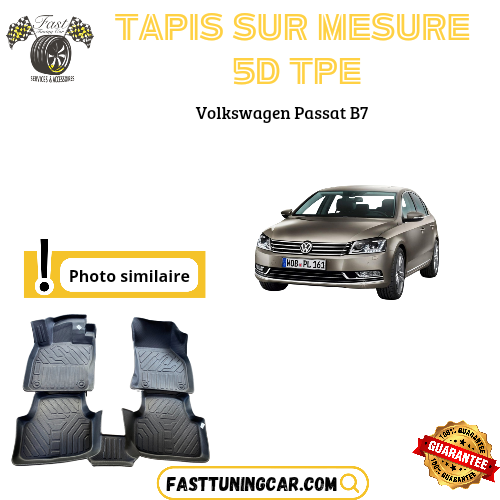 Tapis sur mesure 5D TPE Volkswagen Passat B7