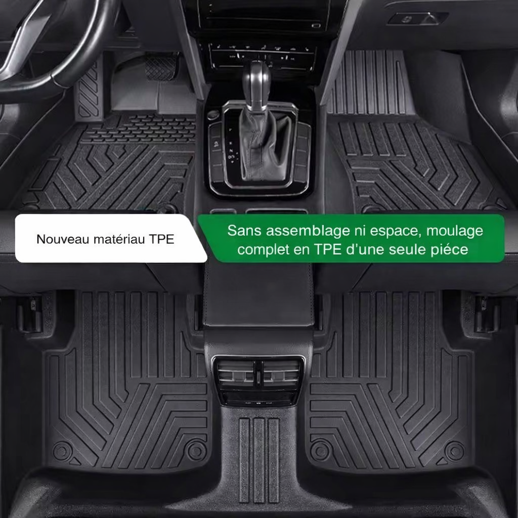 Tapis sur mesure 5D TPE Mercedes Class E W213 2016-2023