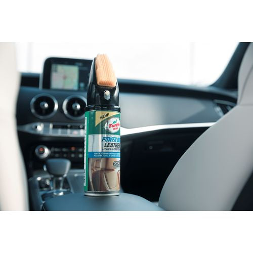 Turtle Wax Power Out Leather – Nettoyant & Soin Cuir 400 ml