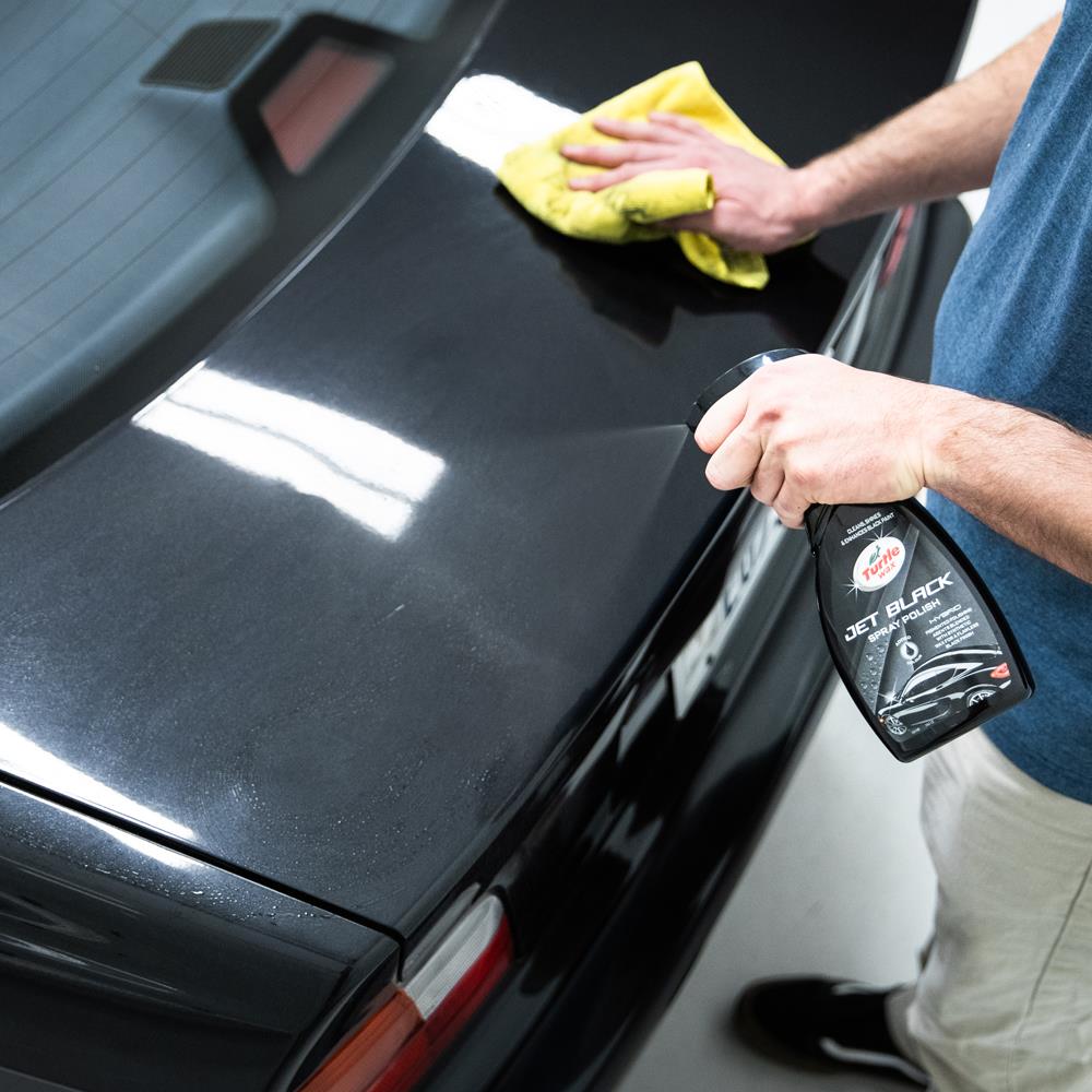 COLOR MAGIC® JET BLACK SPRAY POLISH Turtle Wax, 500 ML