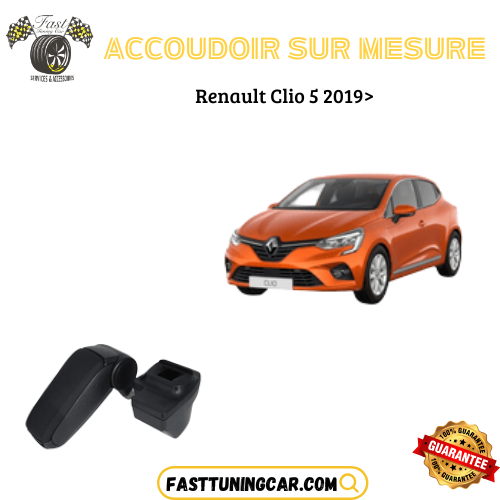 Accoudoir sur mesure Renault CLIO 5 (2019+)