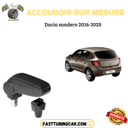 Accoudoir sur mesure Dacia SANDERO 2016-2020