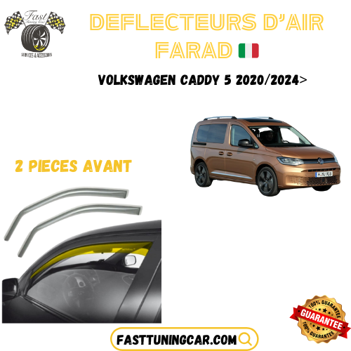 Déflecteurs d'air farad Volkswagen Caddy 5 2020-2024>