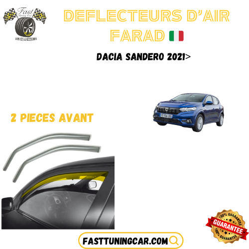 Déflecteurs d'air farad Dacia Sandero 2021>