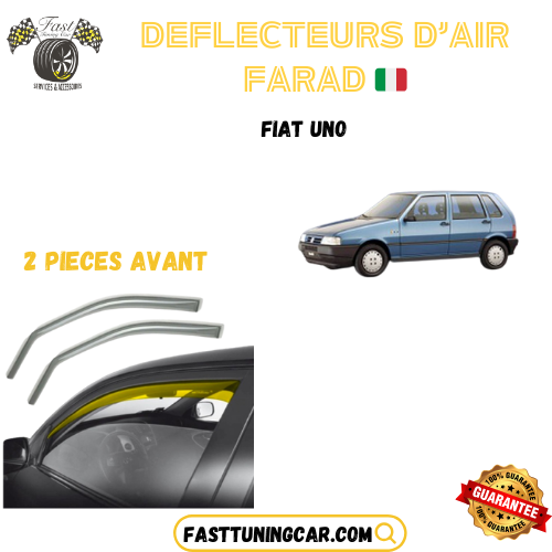 Déflecteurs d'air farad Fiat Uno