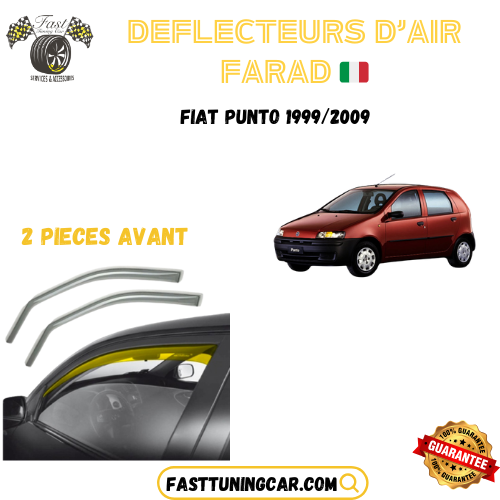 Déflecteurs d'air farad Fiat Punto 1999-2009