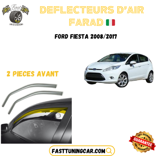 Déflecteurs d'air farad Ford Fiesta 2008-2017