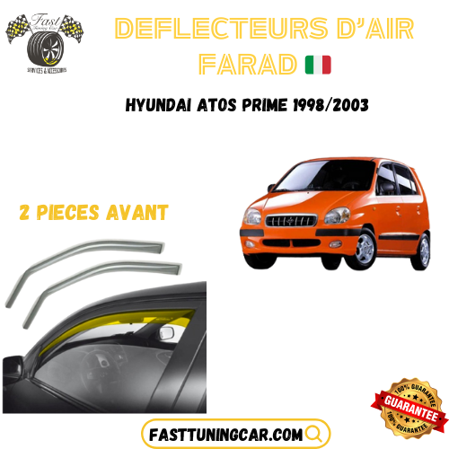 Déflecteurs d'air farad Hyundai Atos Prime 1998-2003