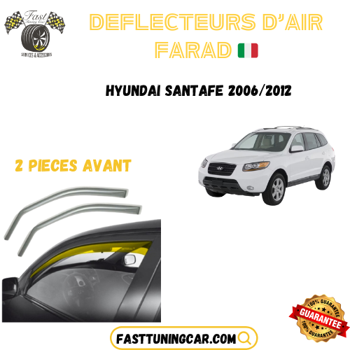 Déflecteurs d'air farad Hyundai Santafe 2006-2012