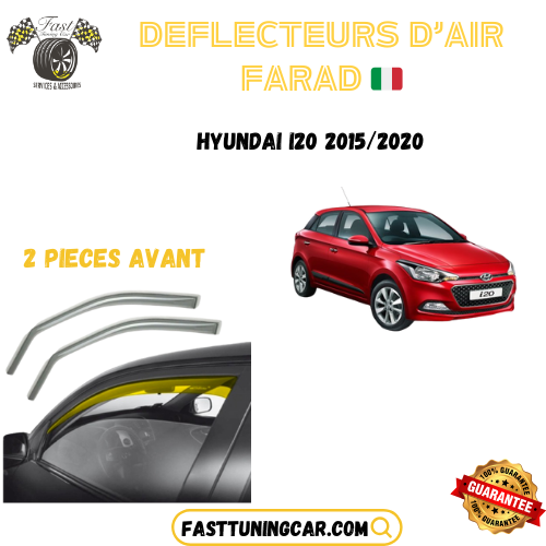 Déflecteurs d'air farad Hyundai I20 2015-2020