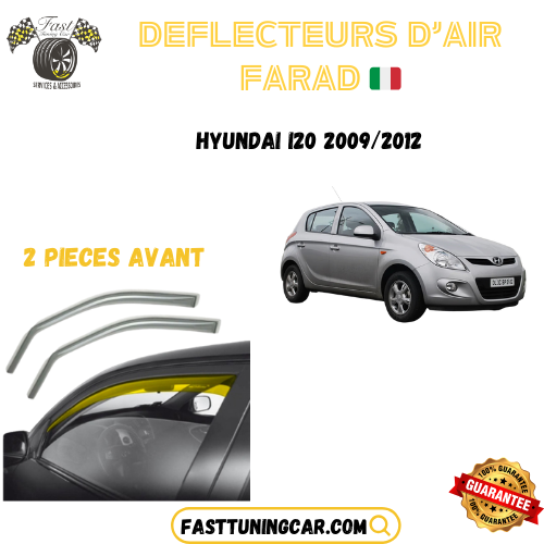 Déflecteurs d'air farad Hyundai I20 2009-2012