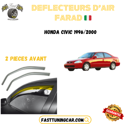 Déflecteurs d'air farad Honda Civic 1996-2000