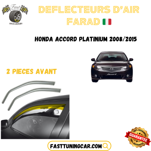 Déflecteurs d'air farad Honda Accord Platinium 2008-2015