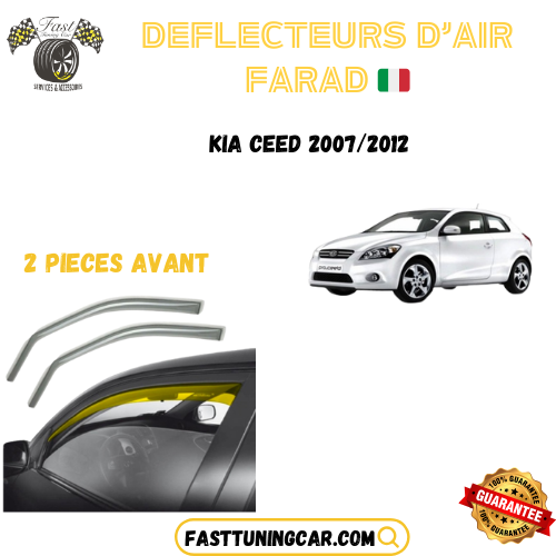 Déflecteurs d'air farad Kia Ceed 2007-2012