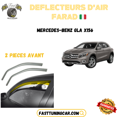 Déflecteurs d'air farad Mercedes-Benz GLA X156