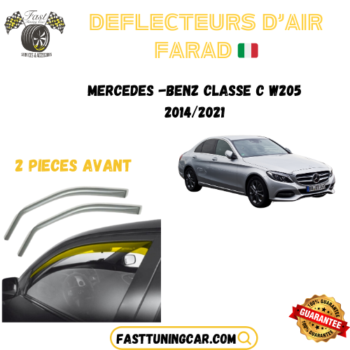 Déflecteurs d'air farad Mercedes-Benz Classe C W205 2014-2021